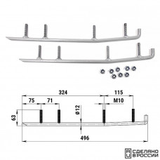 Конек лыжи 1807 Arctic Cat (без вставок) (уц) Конек лыжи 1807 Arctic Cat (без вставок) (уц)
