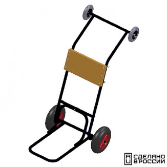 Тележка для ПЛМ с дополнительными колесами