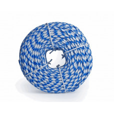 Шнур яхтенный ЭКСТРИМ 6мм бело-синий Шнур яхтенный ЭКСТРИМ 6мм бело-синий