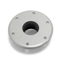 Основание стойки столешницы палубное, алюминий Основание стойки столешницы палубное, алюминий