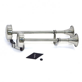 Горн электрический двухтональный ( в блистере) Горн электрический двухтональный ( в блистере)