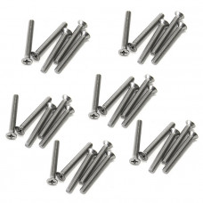 Винт с полупотайной головкой DIN 966 M6x30 A2 100шт Винт с полупотайной головкой DIN 966 M6x30 A2 100шт