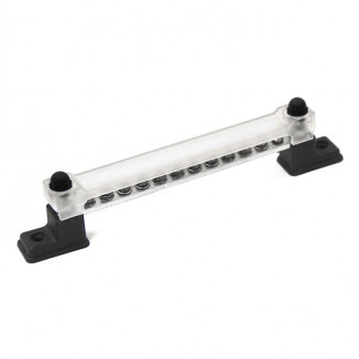 Клемма электромонтажная M4×12 одинарная 150А/48В с крышкой NEKEKE