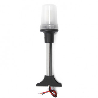 Огонь круговой светодиодный на стойке 198 мм, алюминий