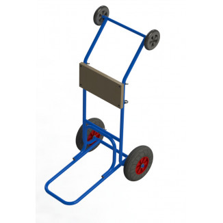 Тележка для ПЛМ с дополнительными колесами (уц)