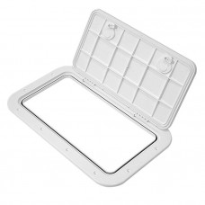 Крышка рундука 600х348 белая пластмасса Крышка рундука 600х348 белая пластмасса