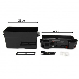 Короб для АБ с панелью индикации и USB зарядкой на два порта 380х200х210