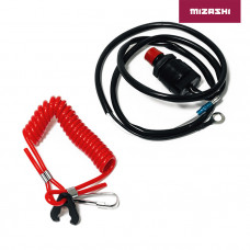 Кнопка аварийного выключения двигателя с чекой Yamaha SC-SN028 Кнопка аварийного выключения двигателя с чекой Yamaha SC-SN028